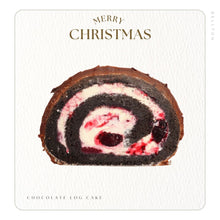 Load image into Gallery viewer, Chocolate Log Cake