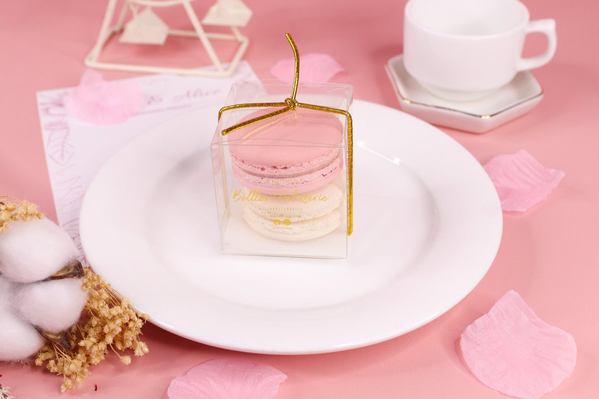 2pc Macaron Door Gift | Same-day Cake Delivery Singapore
