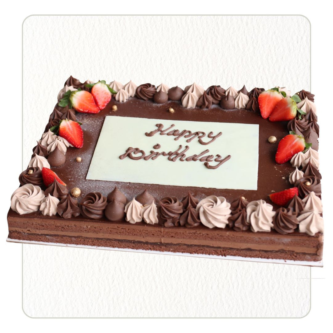 Chocolate Praline Cake Tray