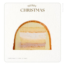 Load image into Gallery viewer, Chestnut Log Cake
