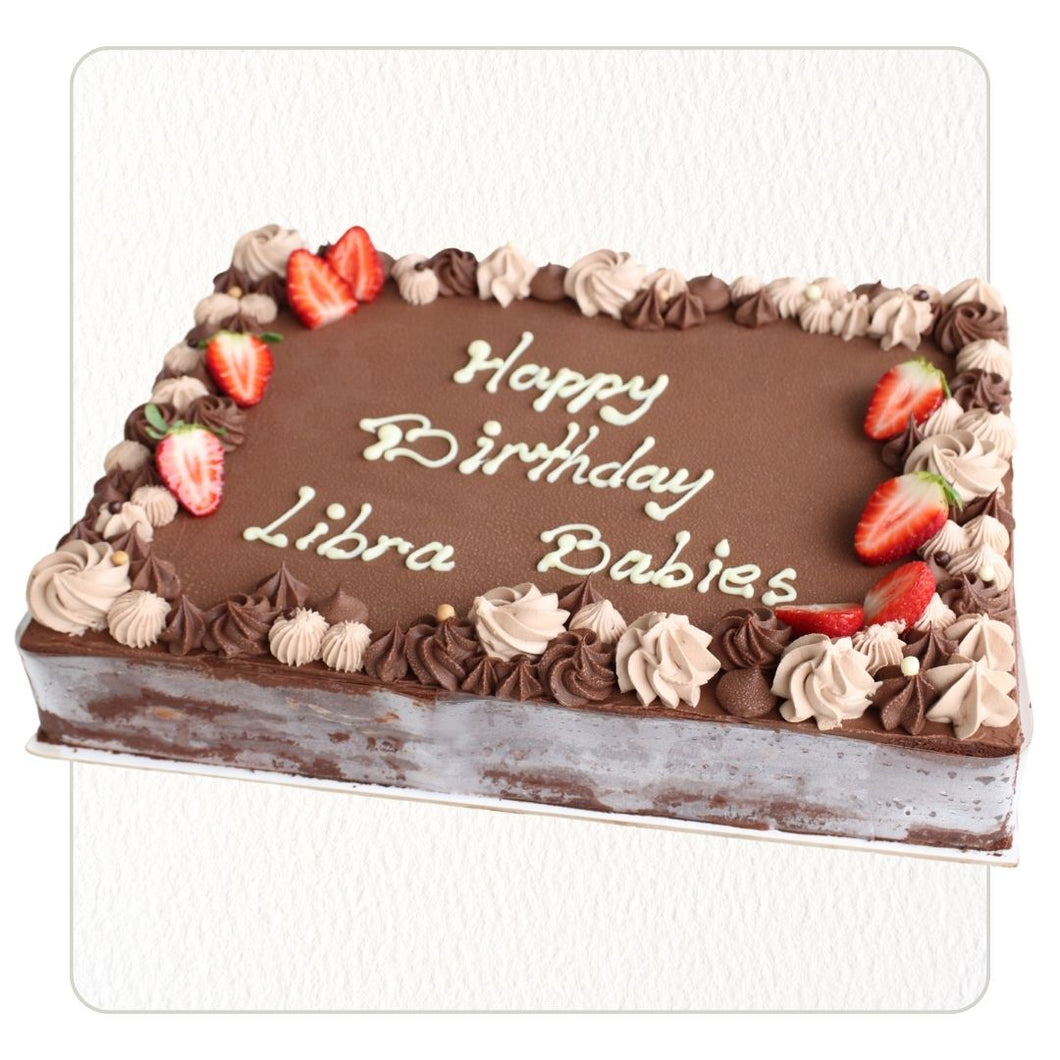 Moist Chocolate Cake Tray