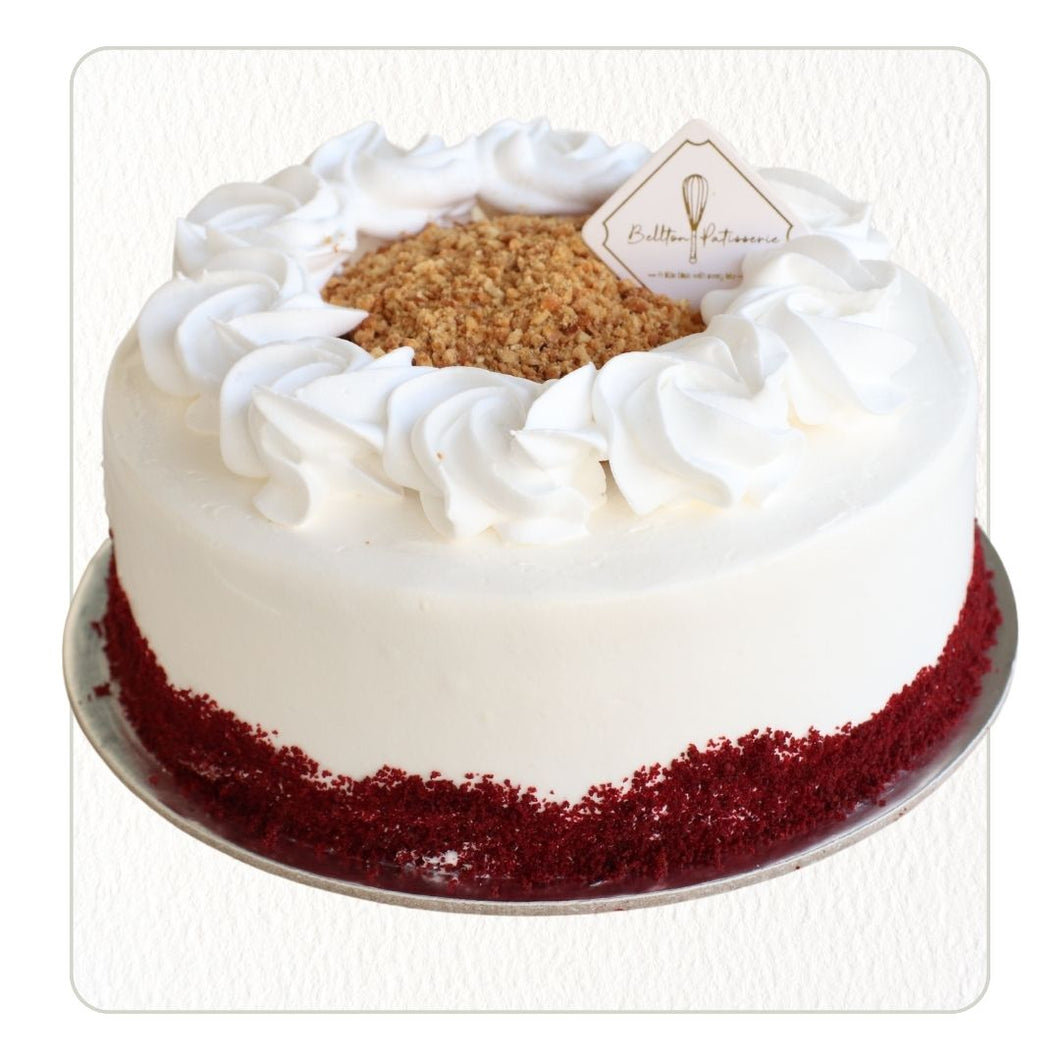 Peanut Butter Red Velvet Cake