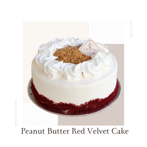 Peanut Butter Red Velvet Cake