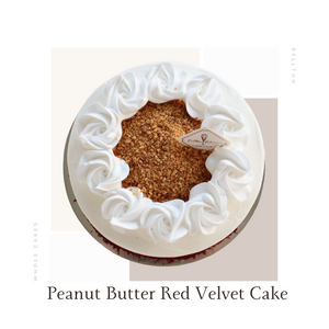 Peanut Butter Red Velvet Cake